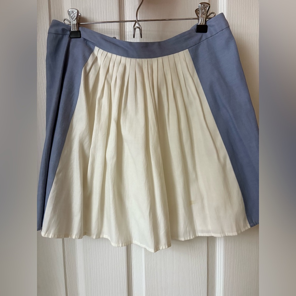 Preppy pleated tennis skirt